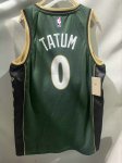 Maillot de Basket #0 Tatum Boston Celtics 2022-23 City Edition